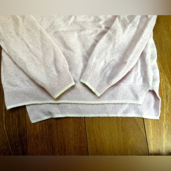 Girls Max Studio Cashmere sweater with gem beading at neck (size M 10-12) - Picture 4 of 5